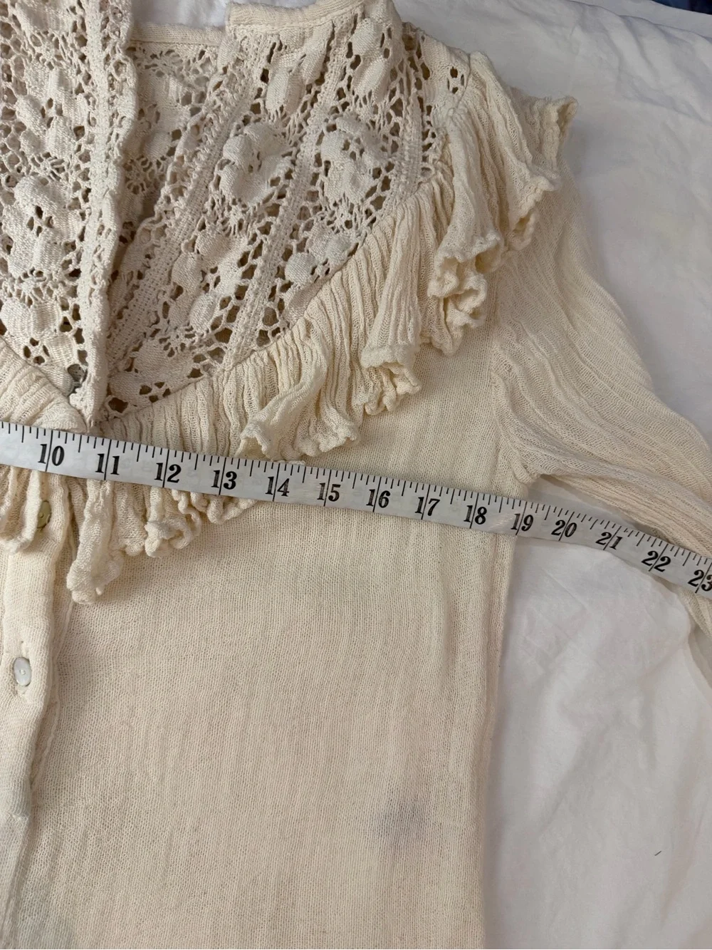 JEN'S PIRATE BOOTY x FREE PEOPLE Idelle Romper Ivory M - Picture 10 of 16